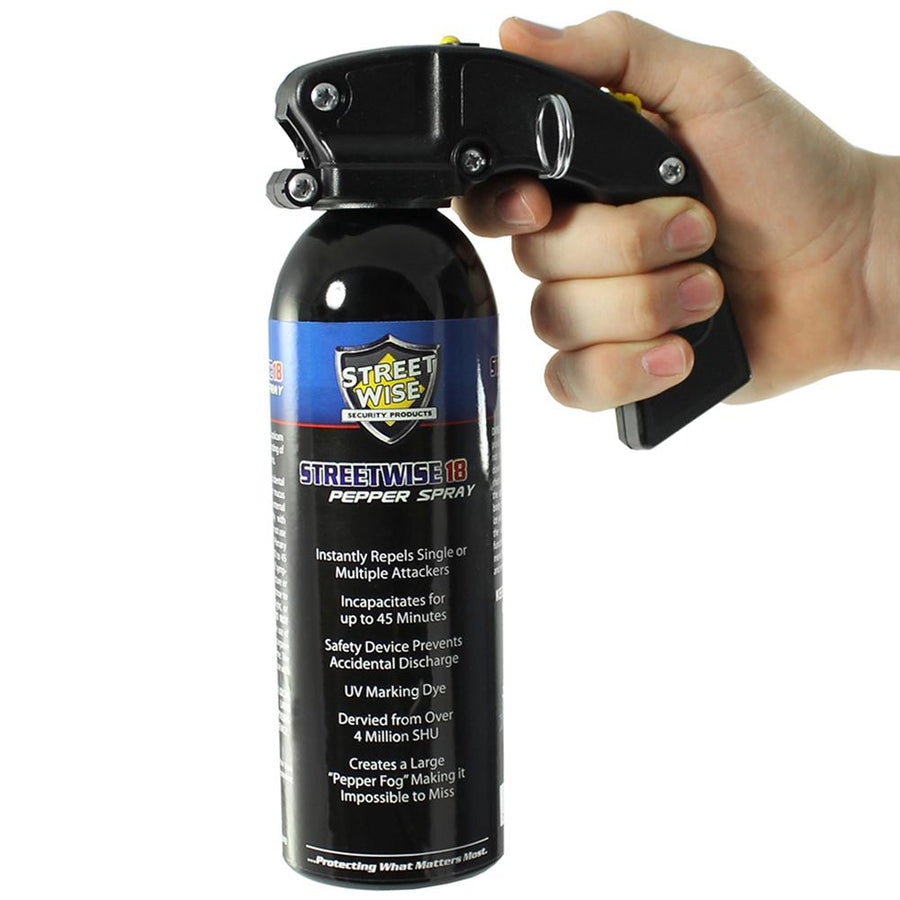 Streetwise™ 18 Pistol Grip Police Pepper Spray Fog 1 lb.