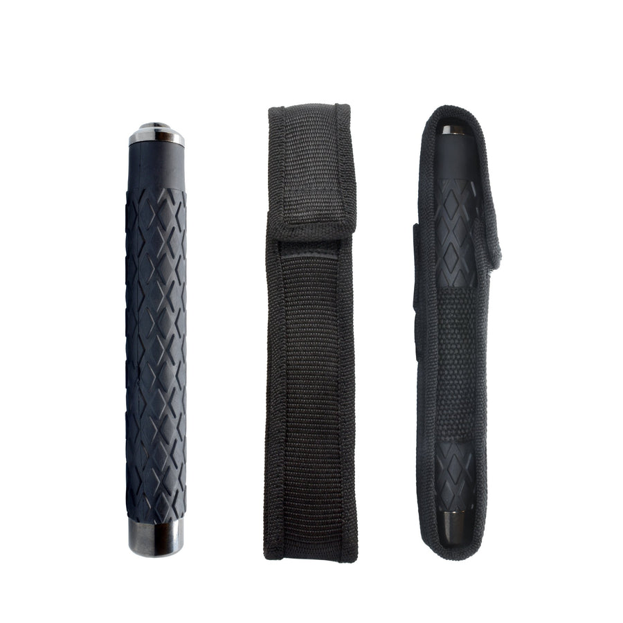 Streetwise™ Expandable Solid Steel Baton w/ Nylon Holster 21''