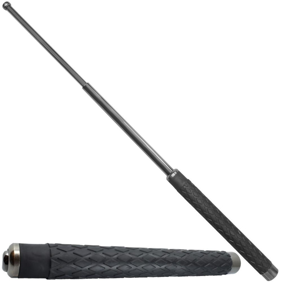 Streetwise™ Expandable Solid Steel Baton w/ Nylon Holster 26''