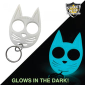 Secondary image - My Kitty Plastic Self-Defense Keychain Weapon Glow-in-the-Dark