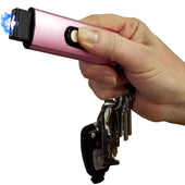 Secondary image - Stun Gun & Pepper Spray Self-Defense Keychain Weapon Set