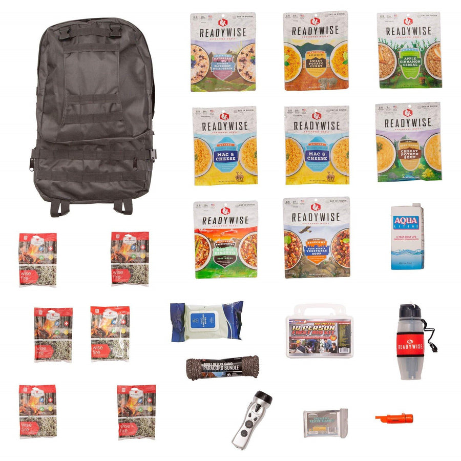 ReadyWise™ Complete 2-Day Emergency Supply Survival Kit Backpack