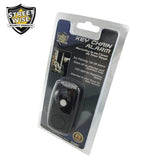 Streetwise 130dB Keychain Panic Alarm w/ LED Light in packaging