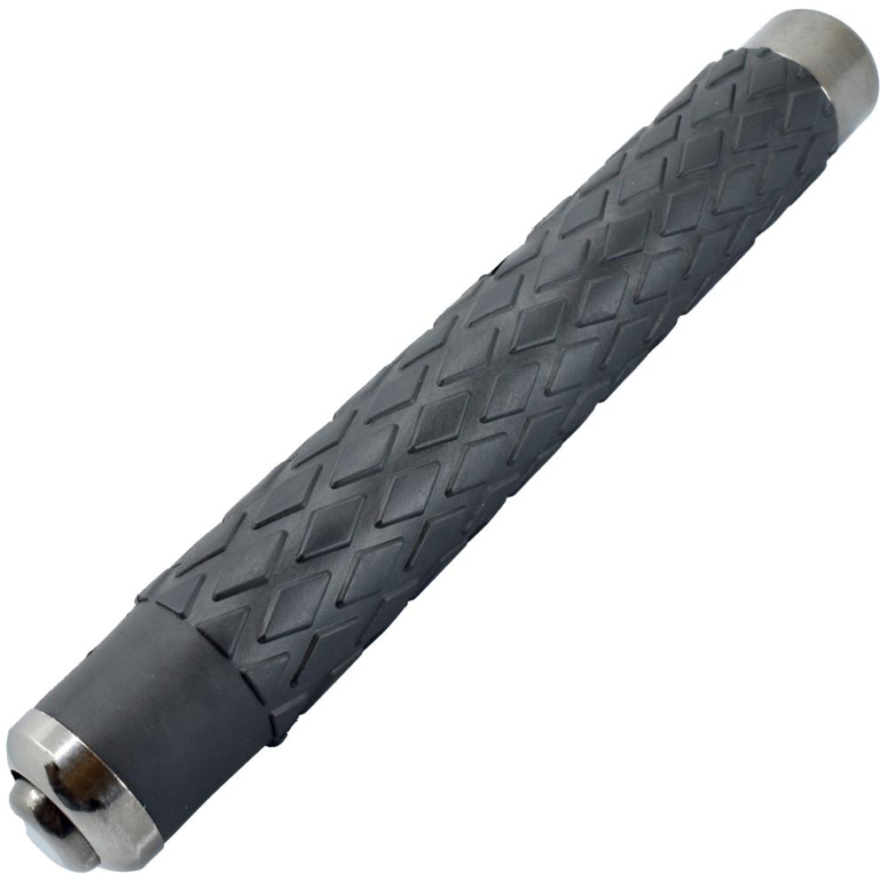 21" Streetwise Expandable Solid Steel Baton in collapsed form