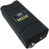 Bottom Angle view of Black Streetwise S.M.A.C.K. Keychain Stun Gun 16M