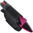 a full view of a magenta Streetwise™ Strike-n-Spray Double Defender Pepper Spray 1/2 oz.