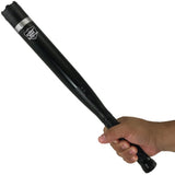 a hand holding Streetwise Triple Defender 17.5" LED Stun Gun Baton 27M.