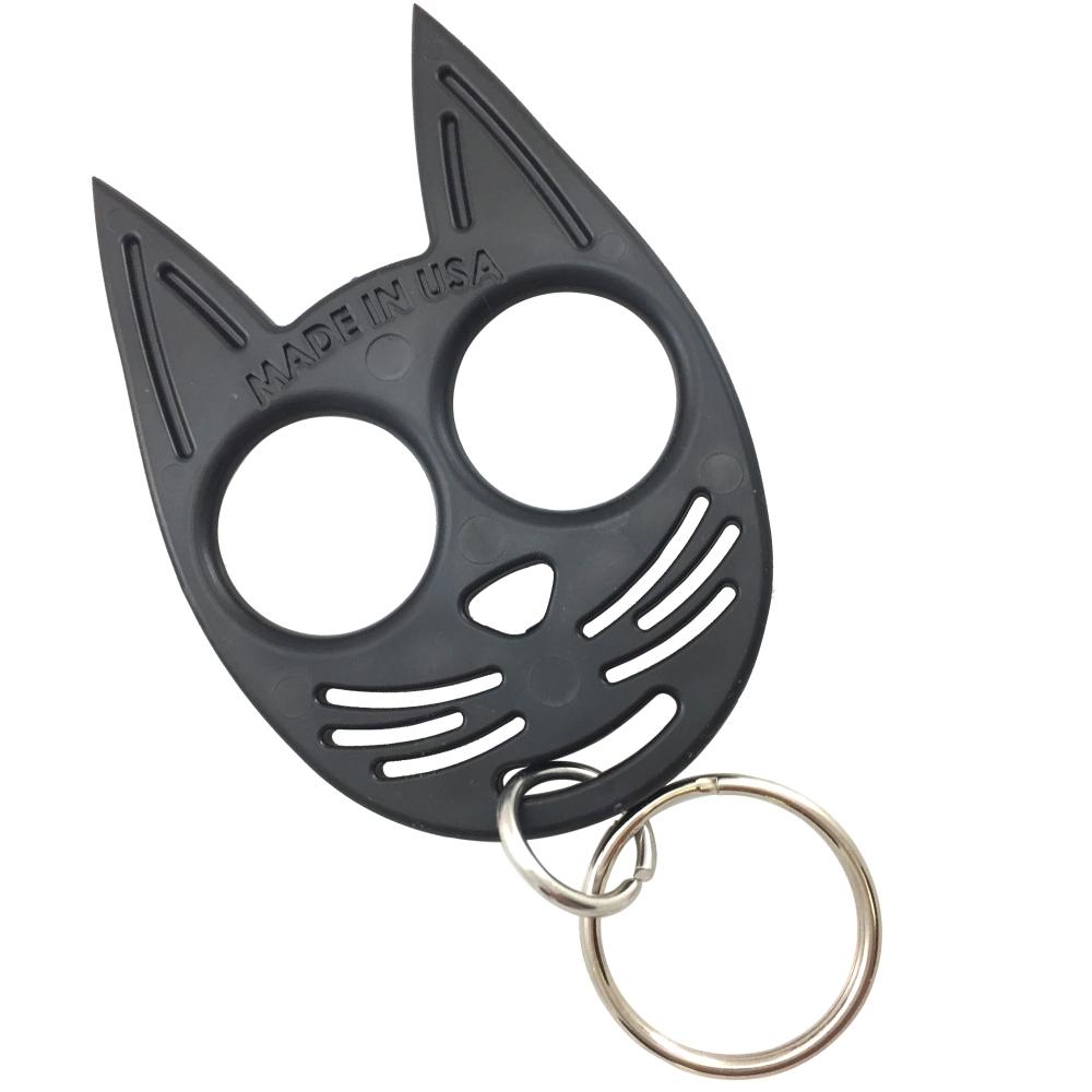 A Kitty Knuckle that is part of the Stun Gun & Pepper Spray Self-Defense Keychain Weapon Set