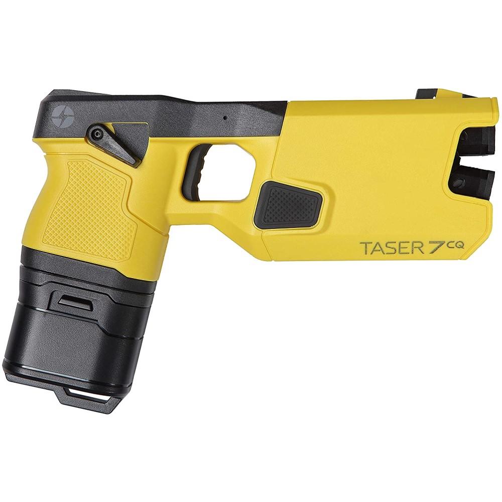 a right side view of the TASER 7 CQ Home Defense Shooting Stun Gun 
