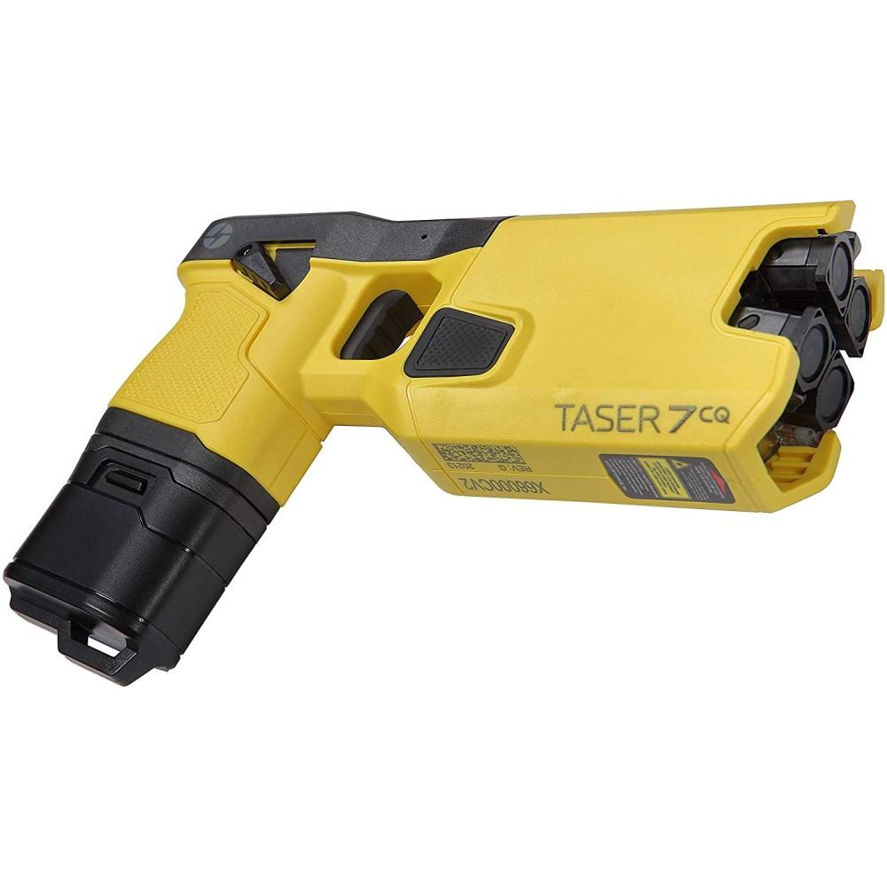Side view image of TASER 7 CQ Home Defense Shooting Stun Gun