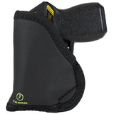 a view of TASER® Pulse IWB Ambidextrous Sticky Holster with its gun inside