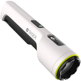 a white TASER Strikelight 2 Rechargeable Stun Gun Flashlight