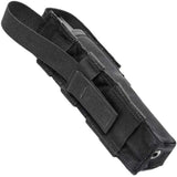 a back view of the TASER Strikelight Nylon Holster w/ Velcro Belt Loop