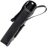 side view of the TASER Strikelight Nylon Holster w/ Velcro Belt Loop