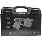 the TASER X1 Reloadable Shooting Stun Gun Bundle Pack in its packaging