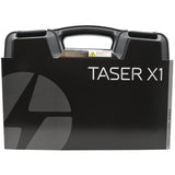 a TASER X1 Reloadable Shooting Stun Gun w/ Targeting Laser in its packaging