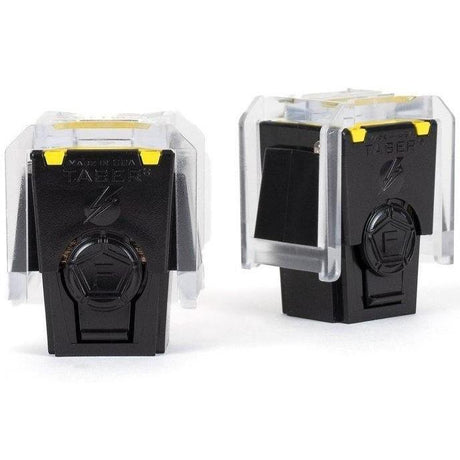 2 pack of Replacement Air Cartridges for TASER X1/X26 with clear protective covers
