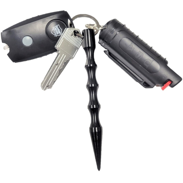 a full set of the The Protector Self-Defense Keychain Weapon Set