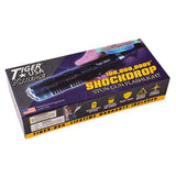 a Tiger-USA Xtreme SHOCKDROP Stun Gun Flashlight in its packaging