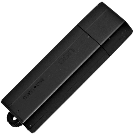Black Voice Activated USB Drive Voice Recorder 