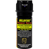 WildFire® 1.4% MC Flip-Top Pepper Spray Stream 2 oz. - Pepper Spray with UV Marking Dye