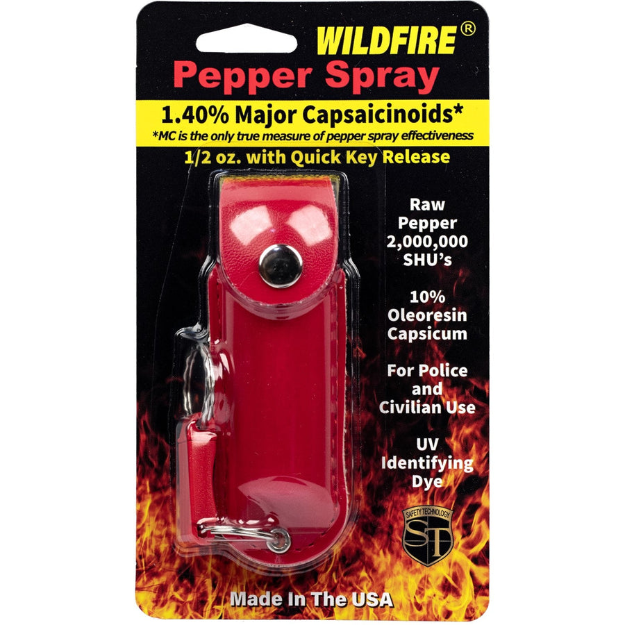 WildFire® Soft Case Pepper Spray 1/2 oz. w/ Quick Key Release