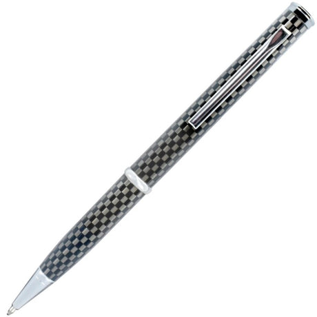 a checkered WeaponTek Concealed Stainless Steel Serrated Pen Knife 2.13"