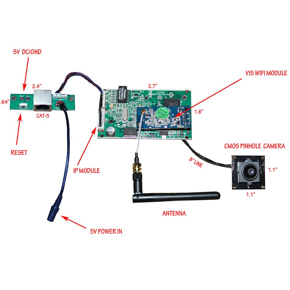 Pinhole Board Camera Wiring Diagram
