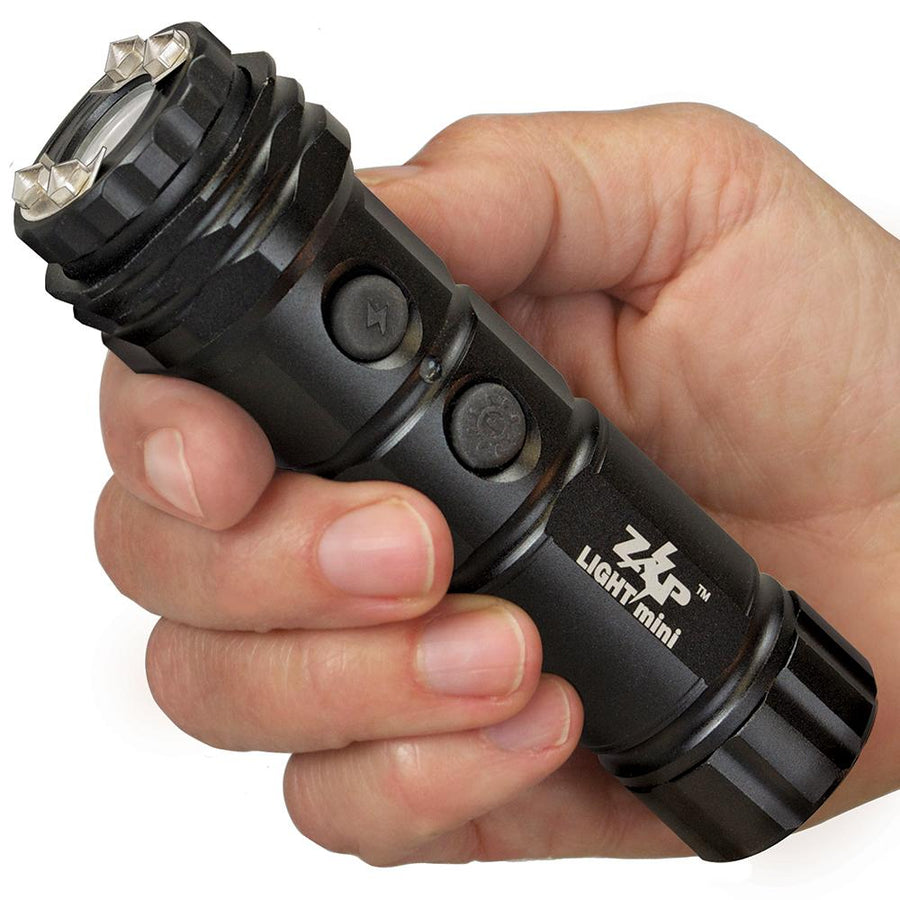 ZAP™ Light Mini Rechargeable Stun Gun Flashlight 800K