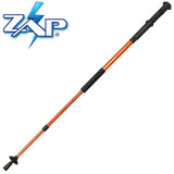 a fully extended view of the ZAP Hike 'n Strike™ LED Stun Gun Staff 950K