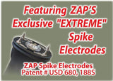 ZAP Hike 'n Strike™ LED Stun Gun Staff key feature