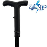 ZAP Rechargeable LED Stun Gun Walking Cane handle