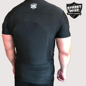 Secondary image - Streetwise™ Safe-T-Shirt Ballistic Plate Carrier w/ Holster L-2XL