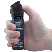 Secondary image - Police Force Tactical 23 Flip-Top Pepper Spray 3 oz. Foam