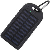 Rothco® Portable Waterproof Solar Power Bank w/ Carabiner - Emergency Power