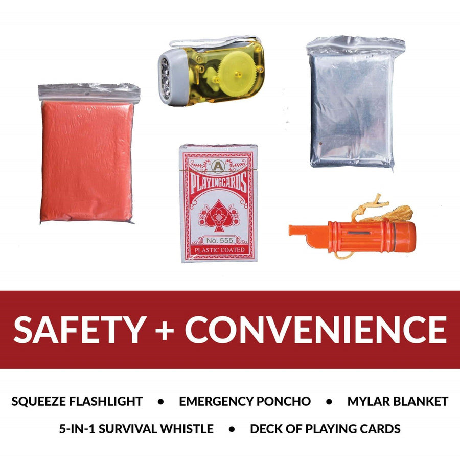 ReadyWise™ 64 Piece Emergency Supply Survival Kit Backpack